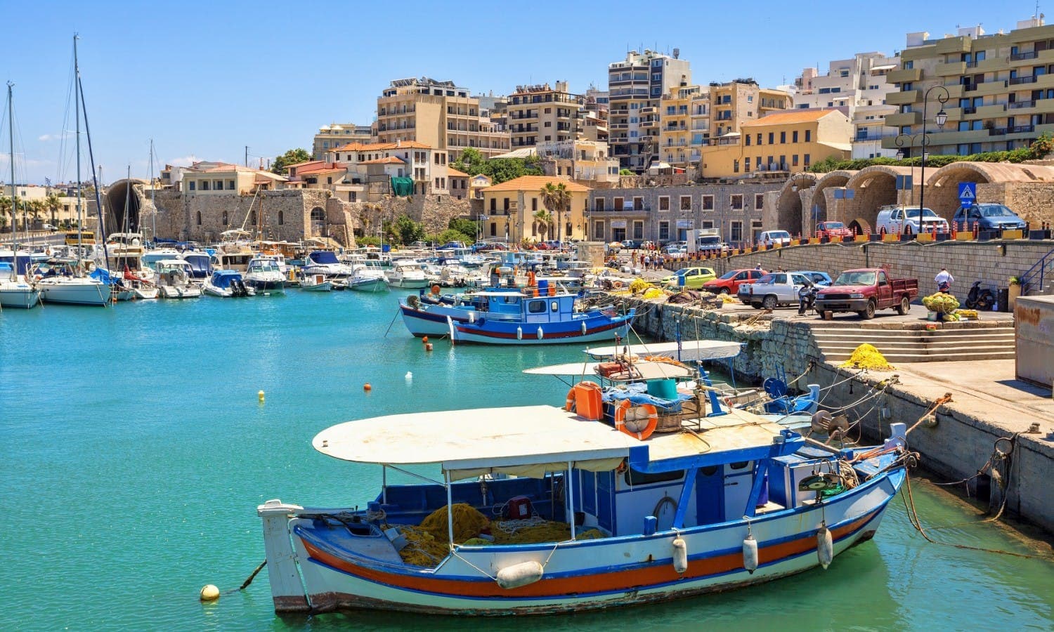 Crete city view