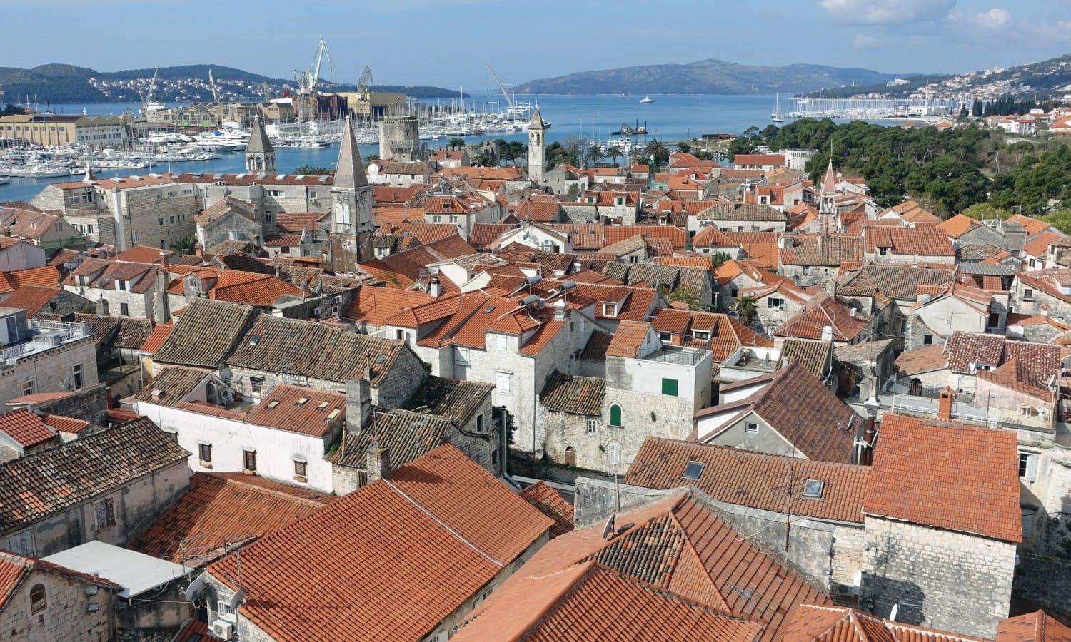Trogir city view