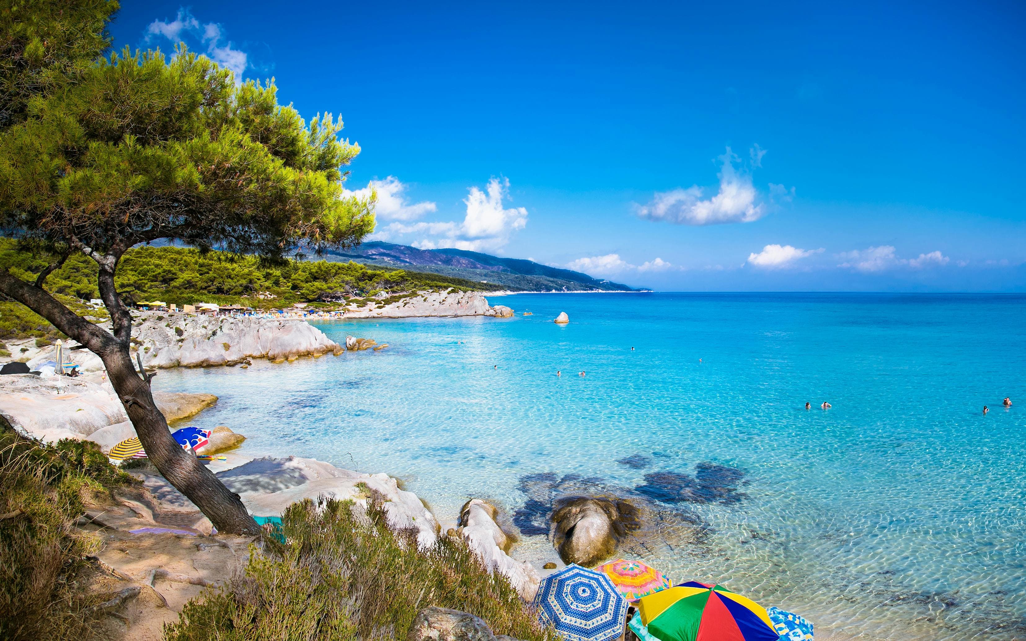 Halkidiki city view