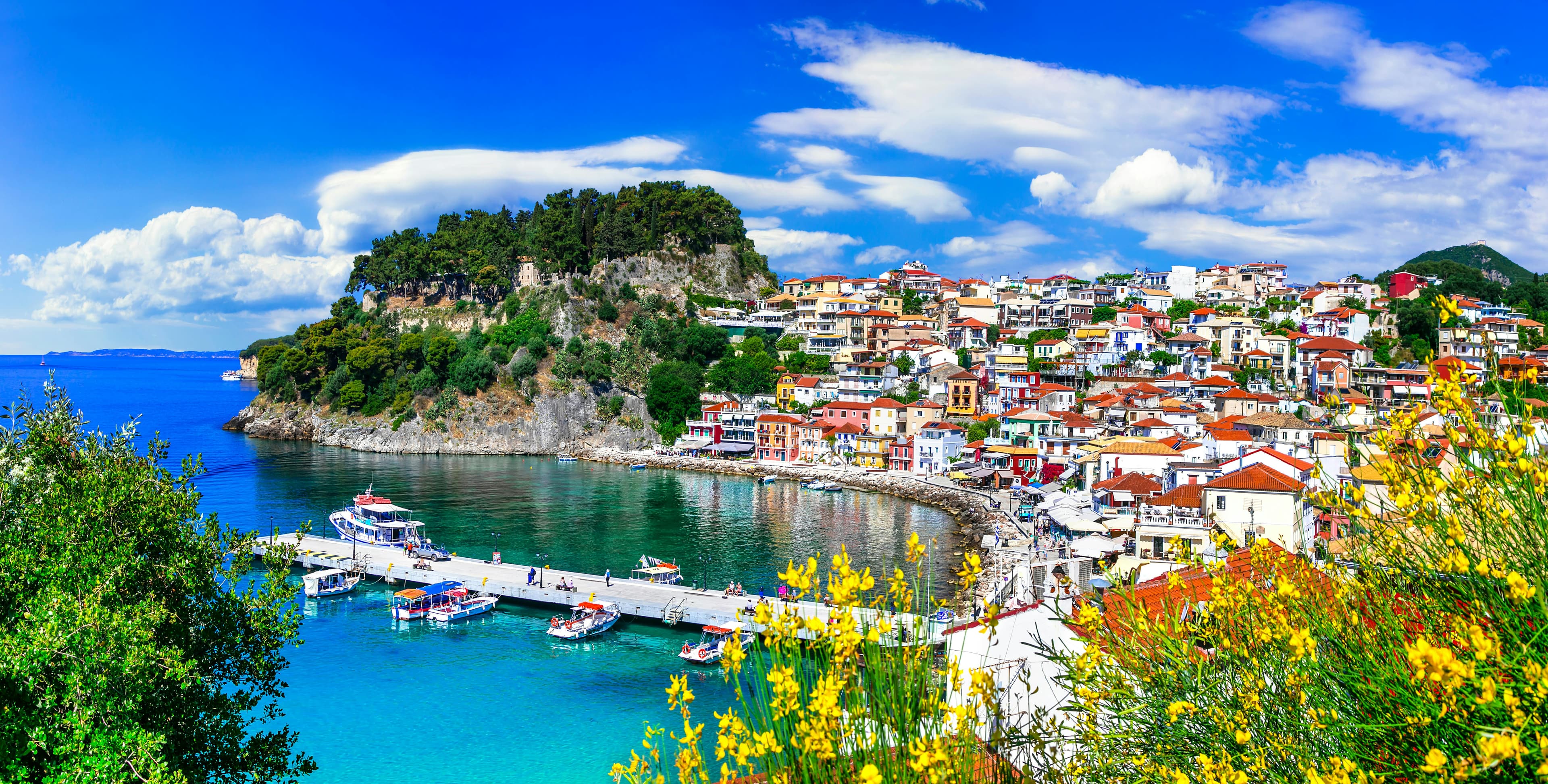 Preveza Parga city view