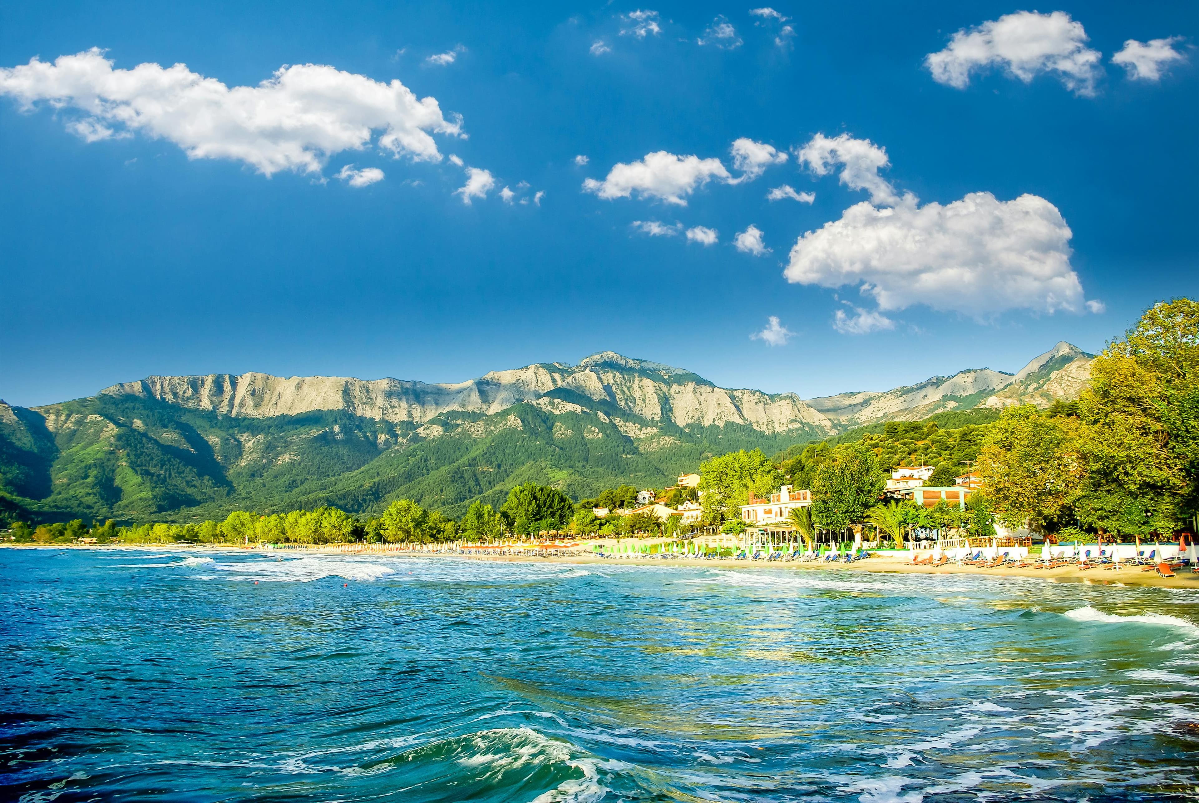 Thassos city view
