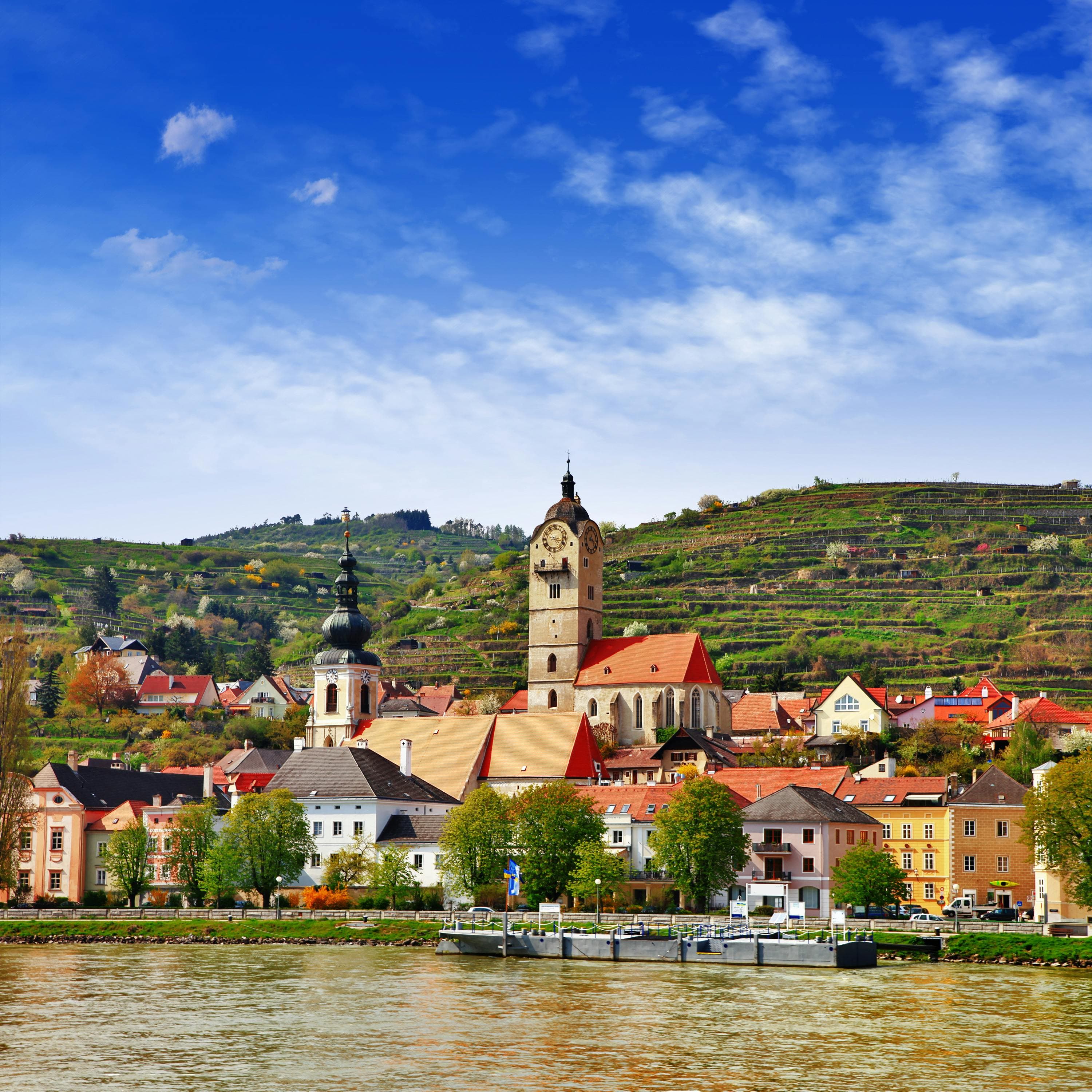 Krems an der Donau city view