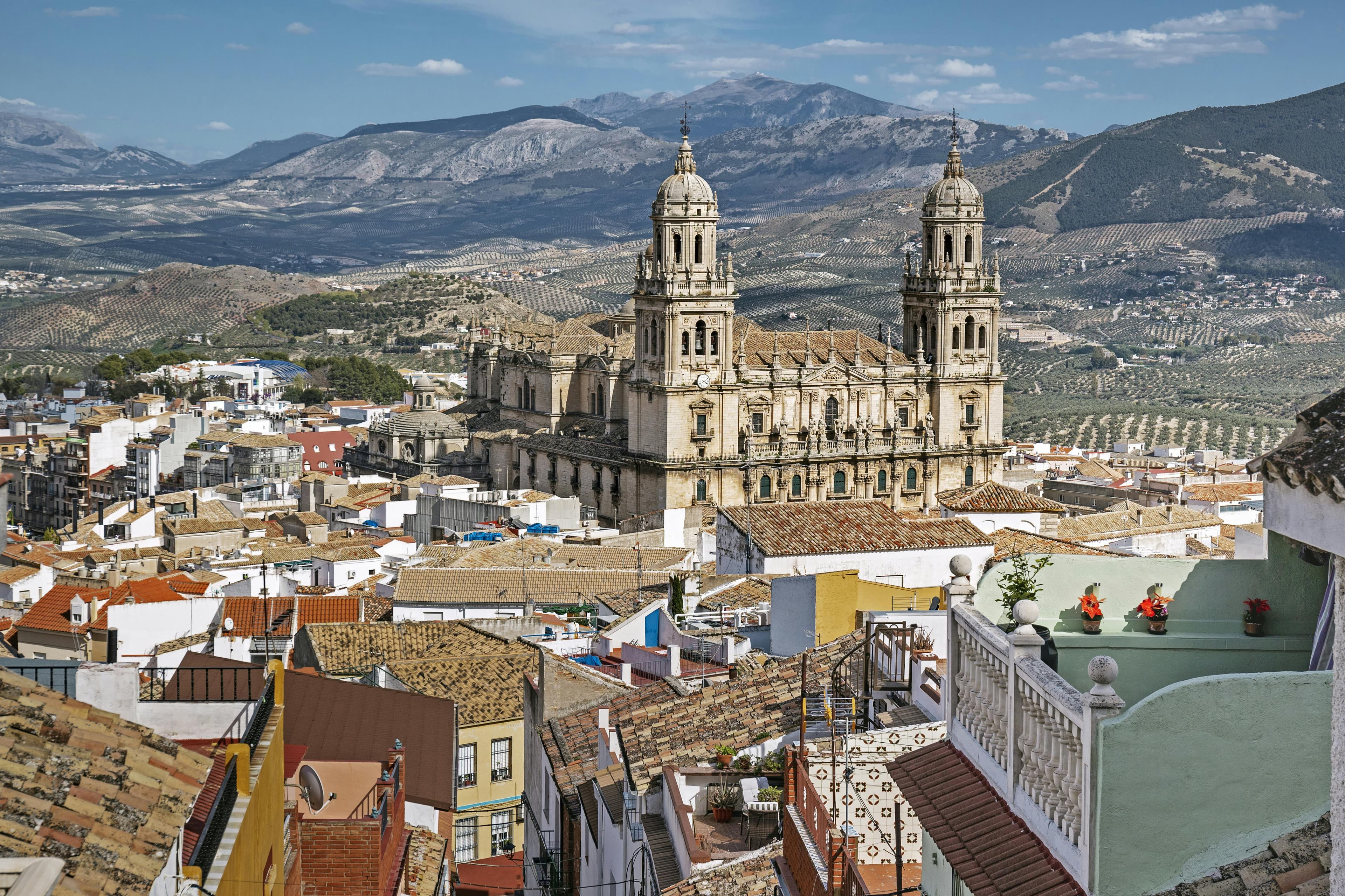 Jaén city view