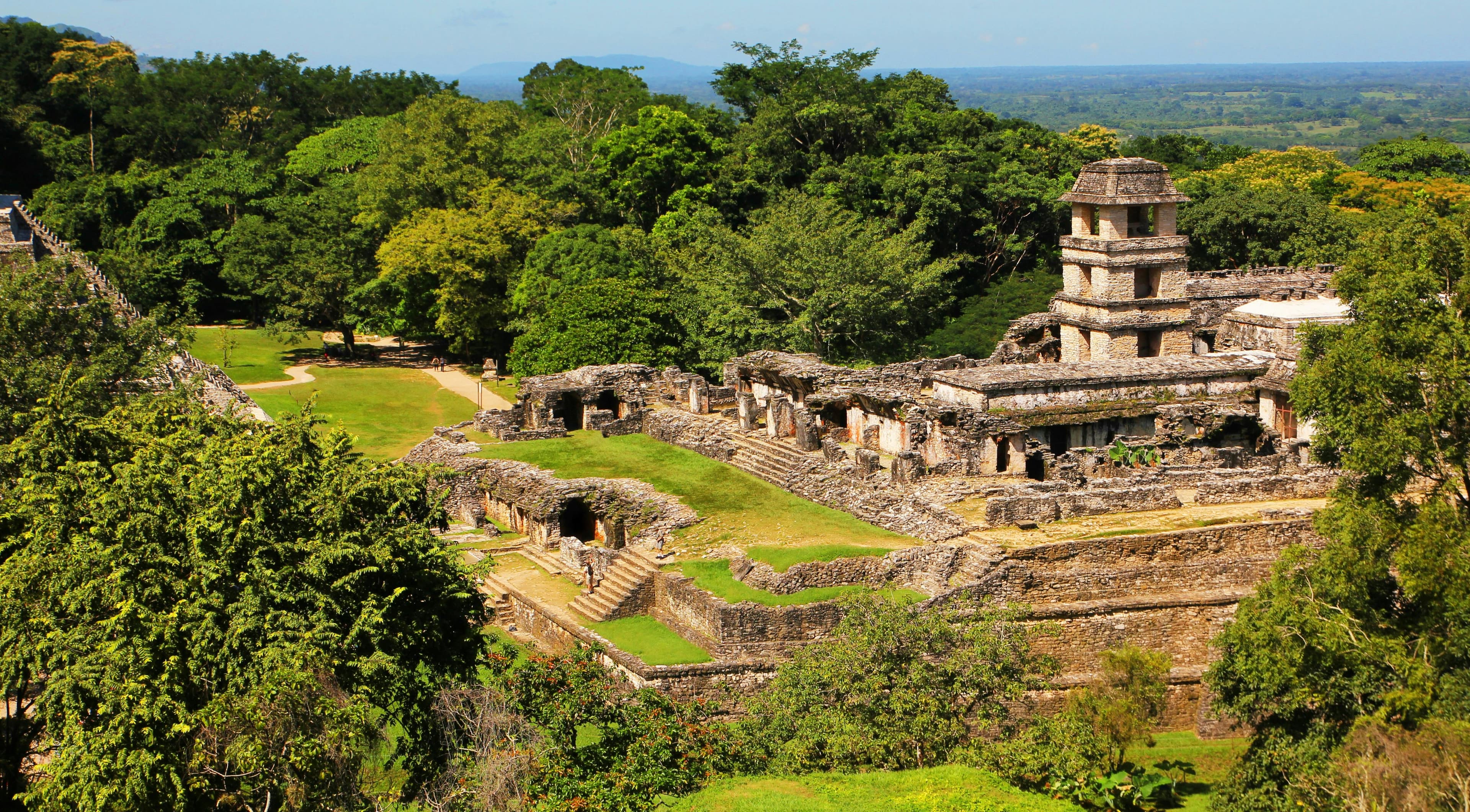 Palenque city view