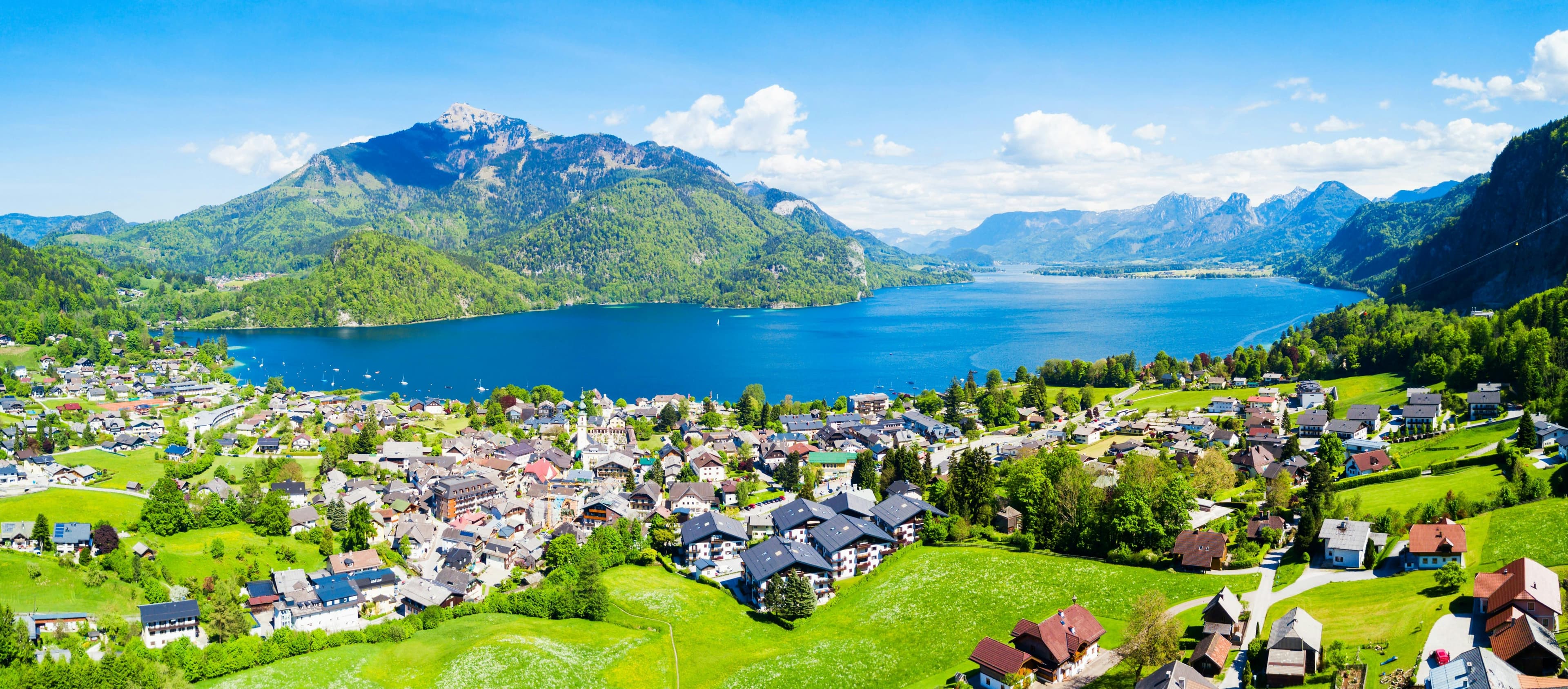 St Gilgen city view