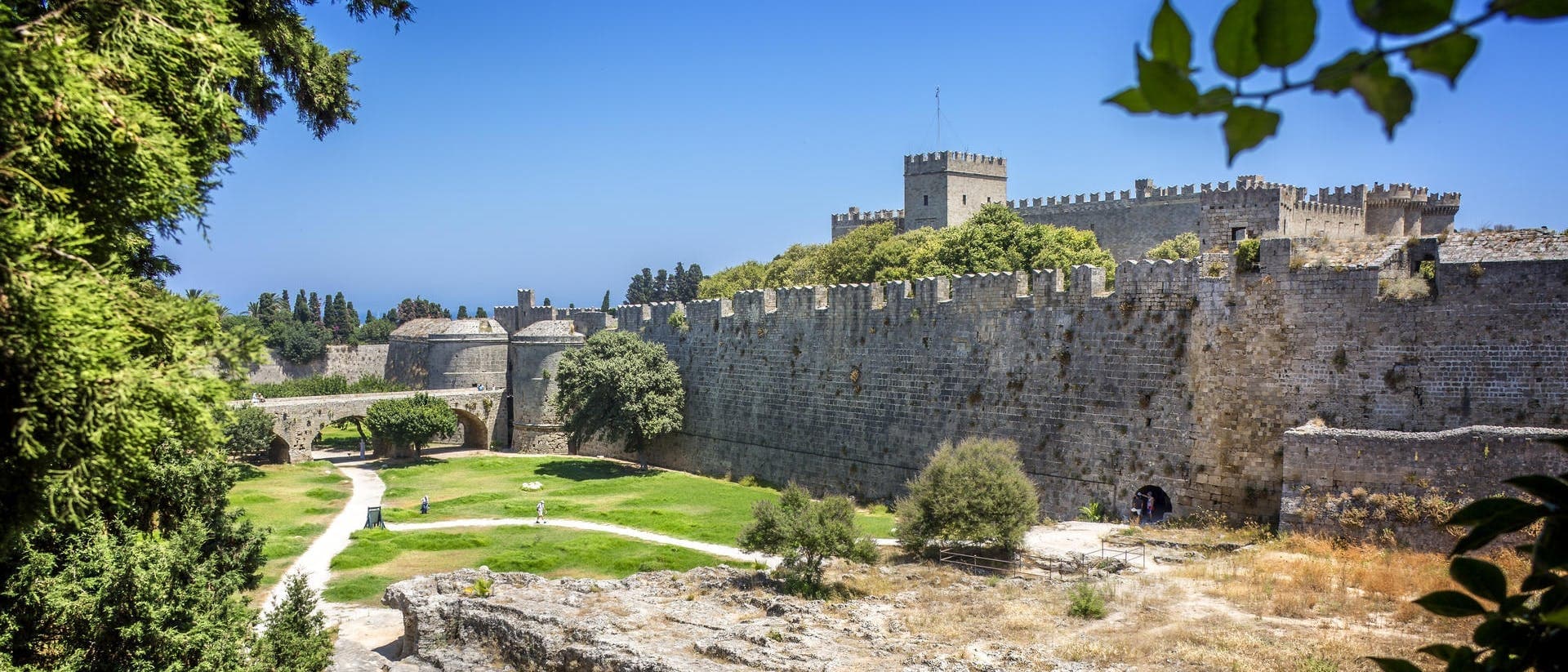 Rhodes city view