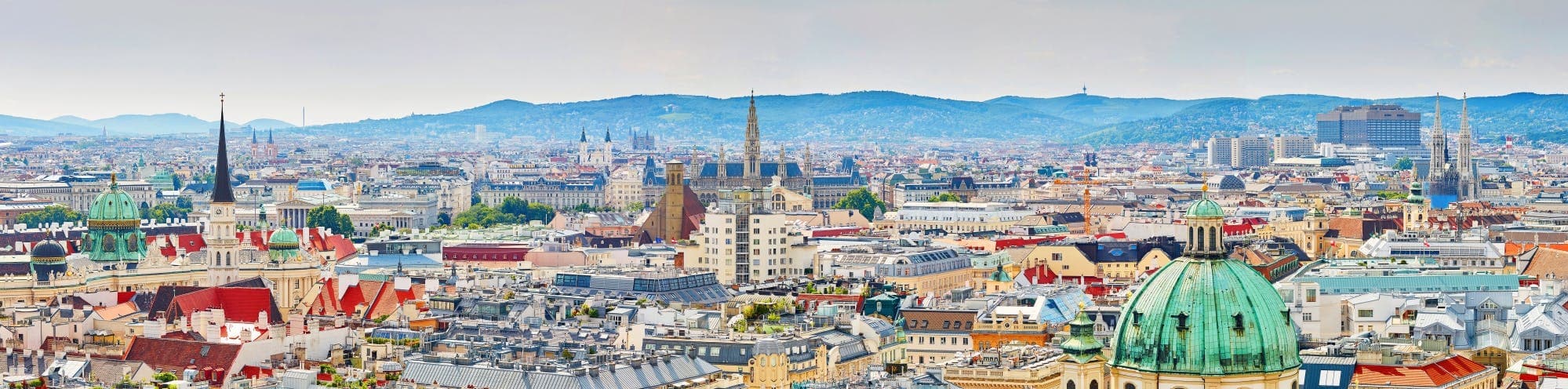 Vienna city view
