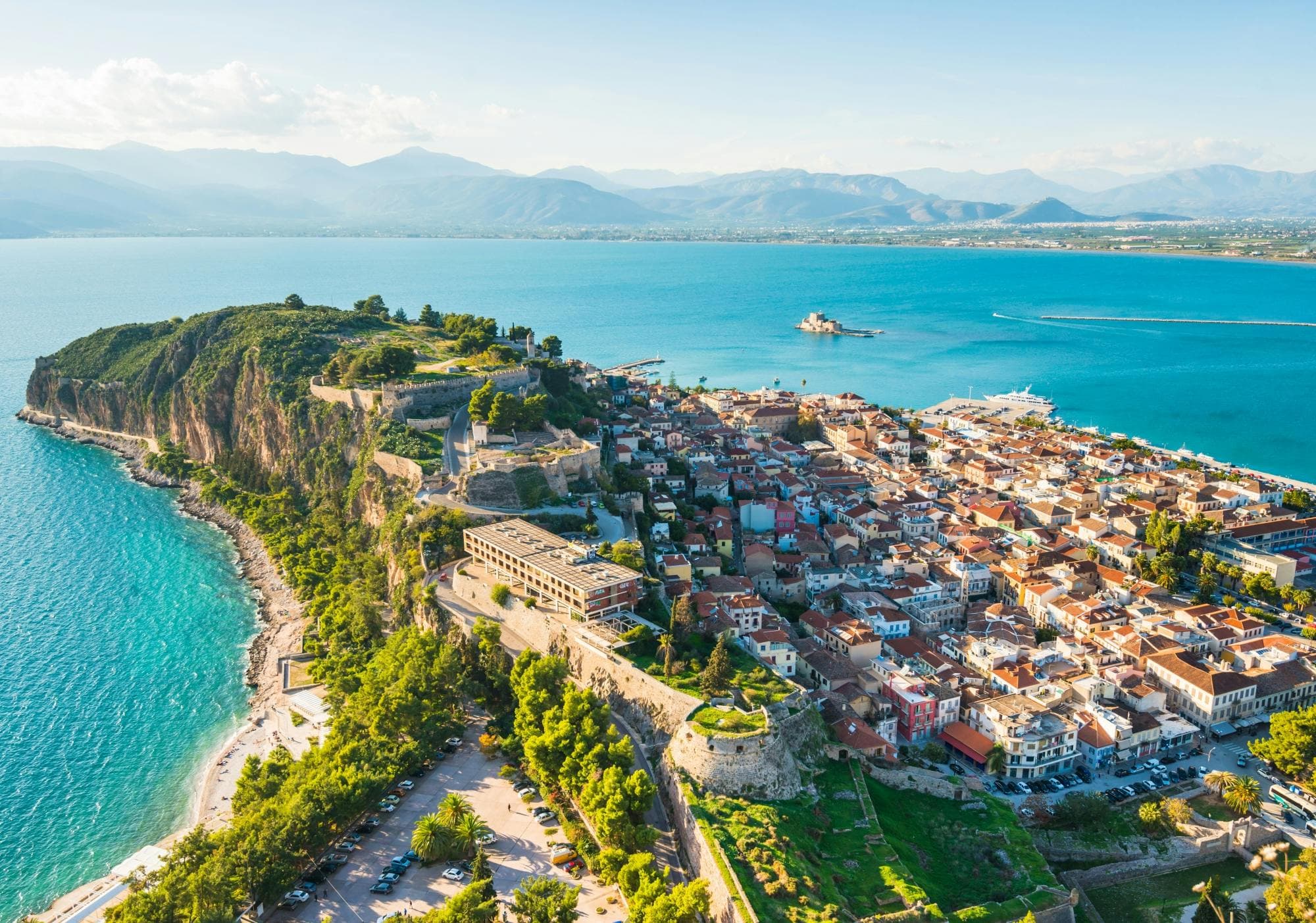 Nafplio city view