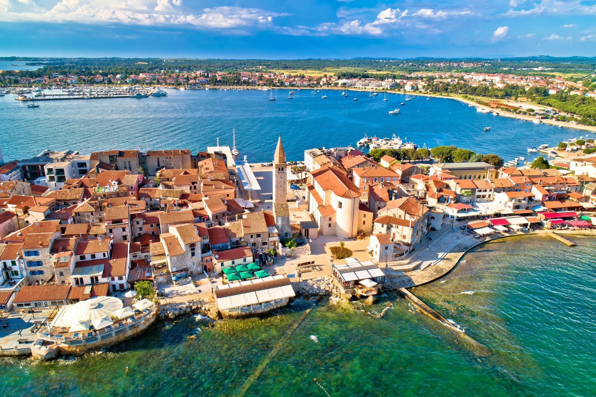 Umag city view