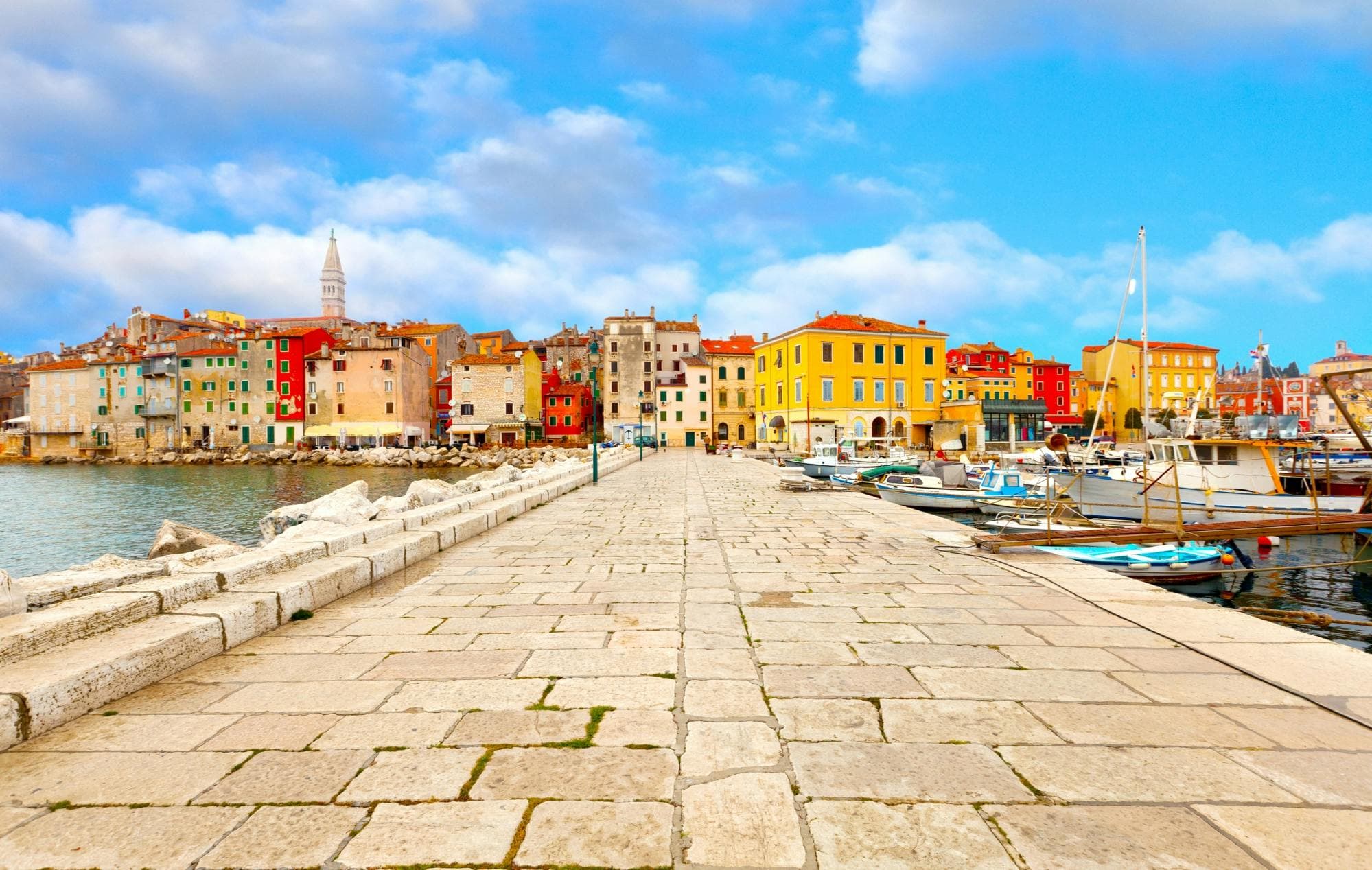 Novigrad city view