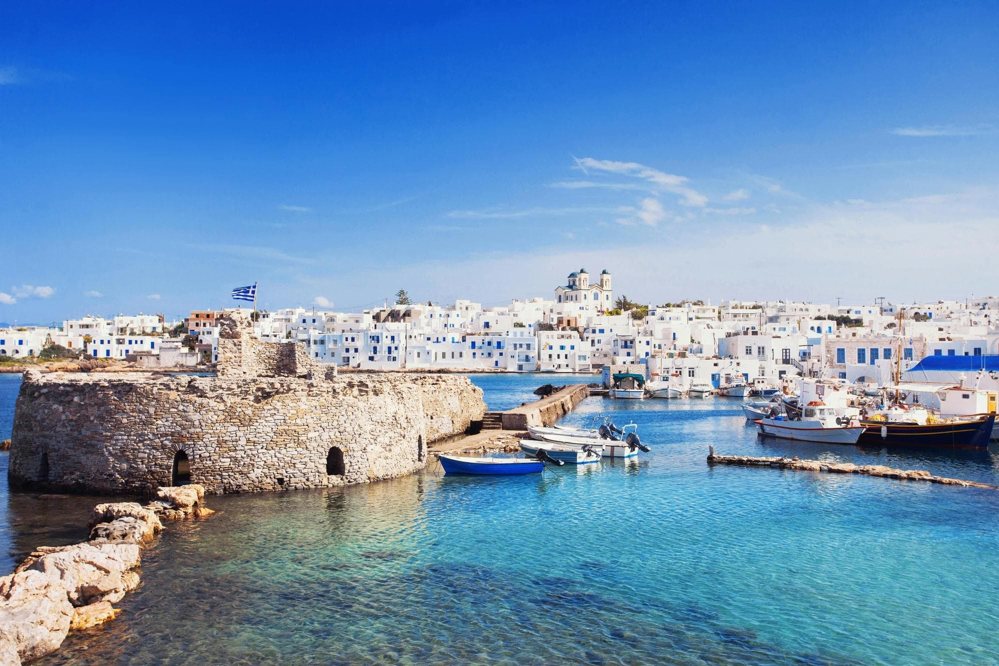 Paros city view