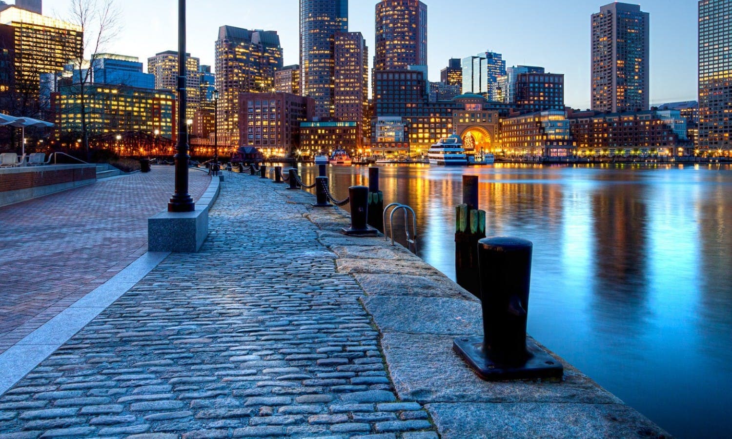 Boston city view