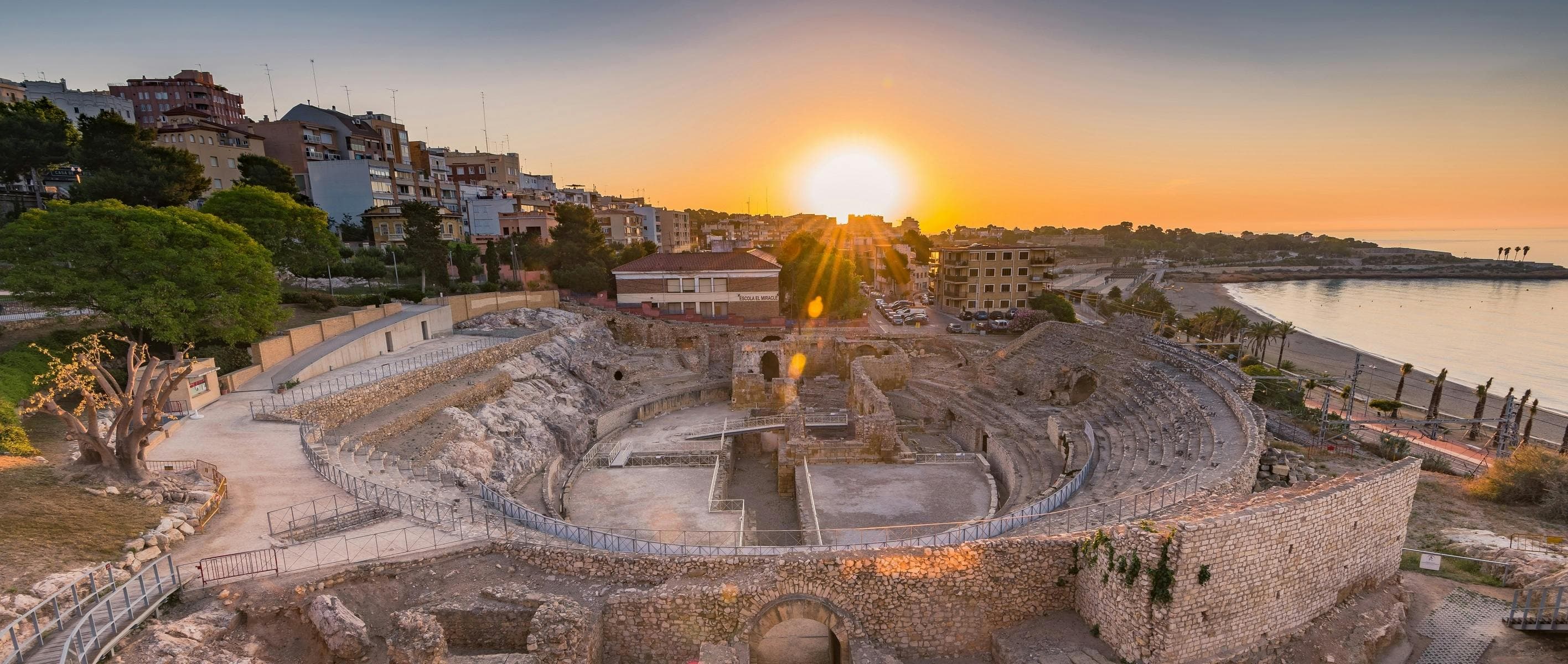 Tarragona city view
