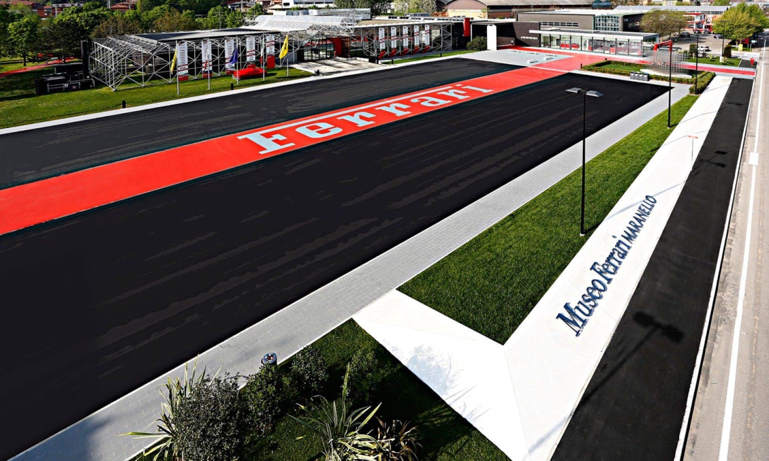 Maranello city view