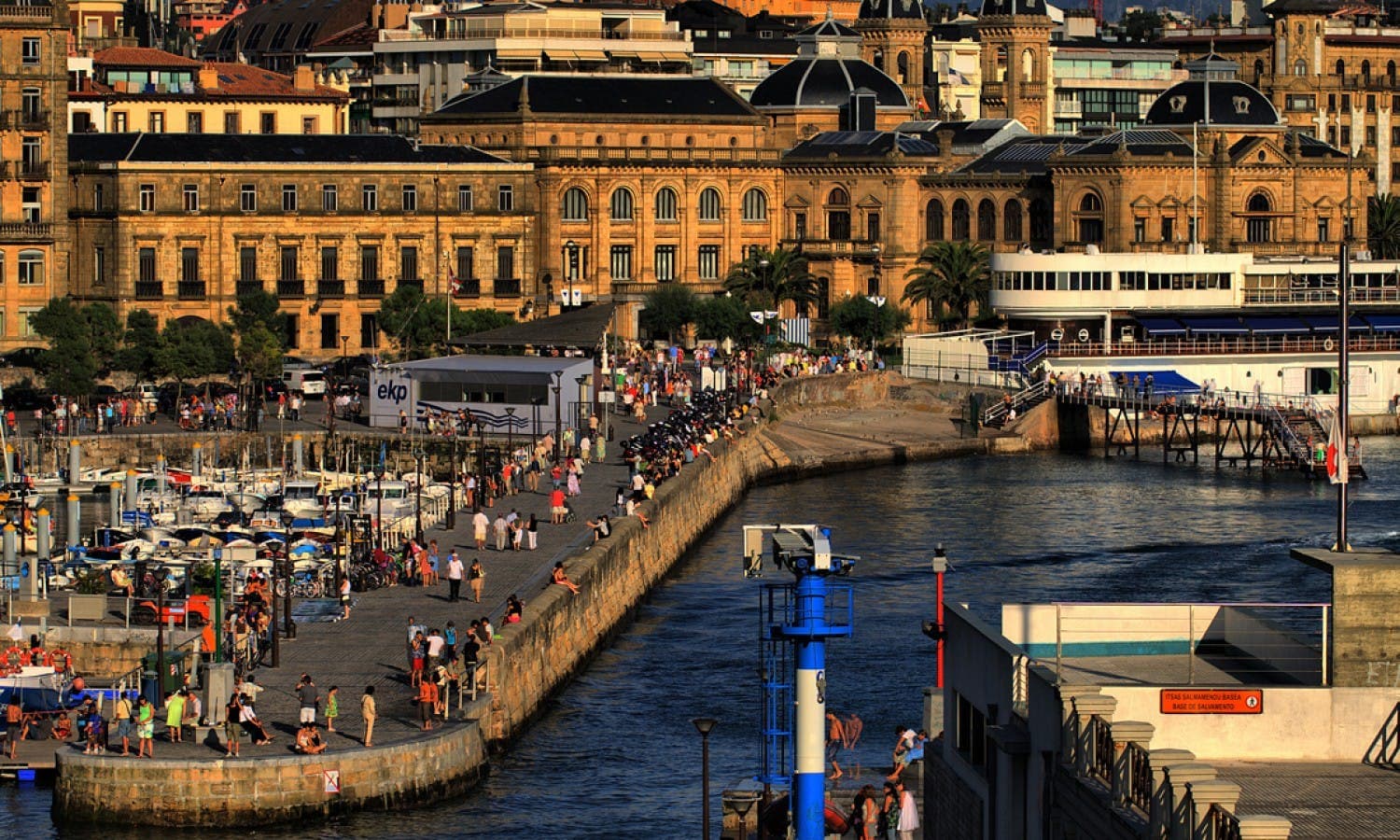 San Sebastián city view