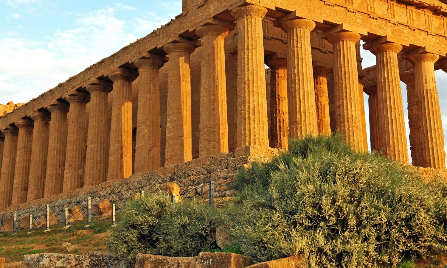 Agrigento city view