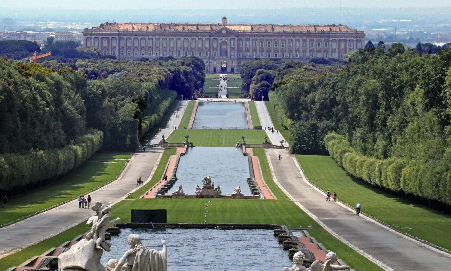 Caserta city view