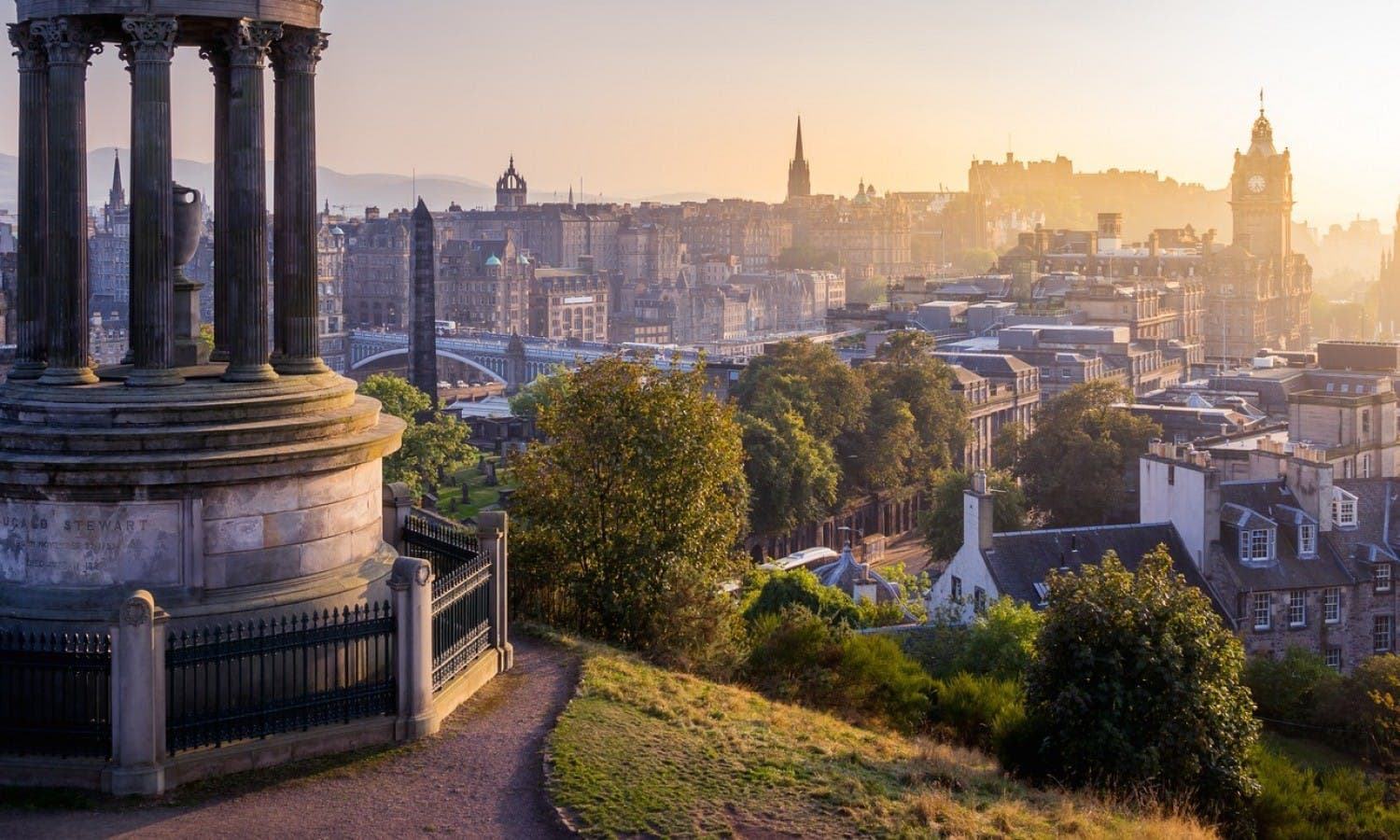 Edinburgh city view