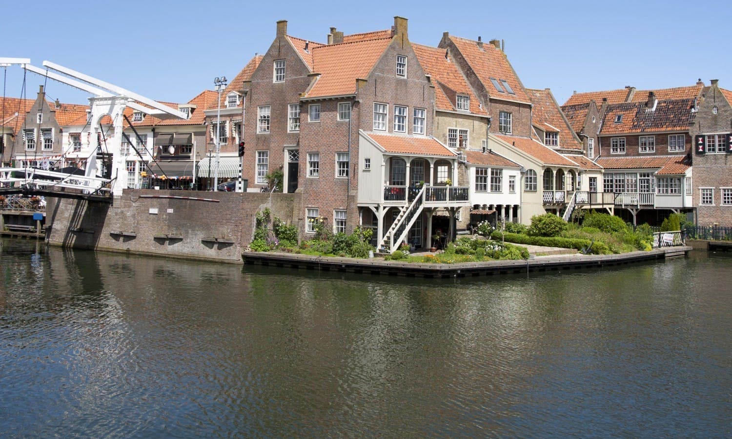 Enkhuizen city view