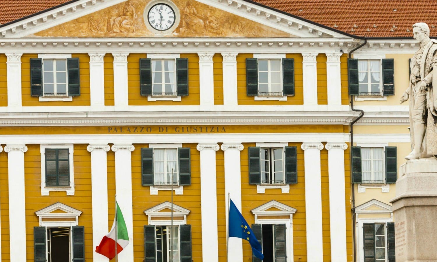 Cuneo city view