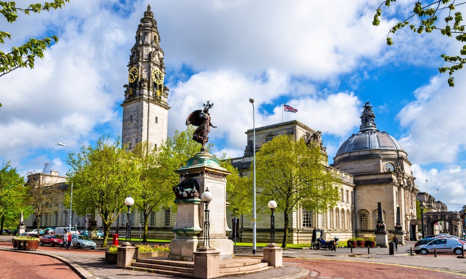 Cardiff city view