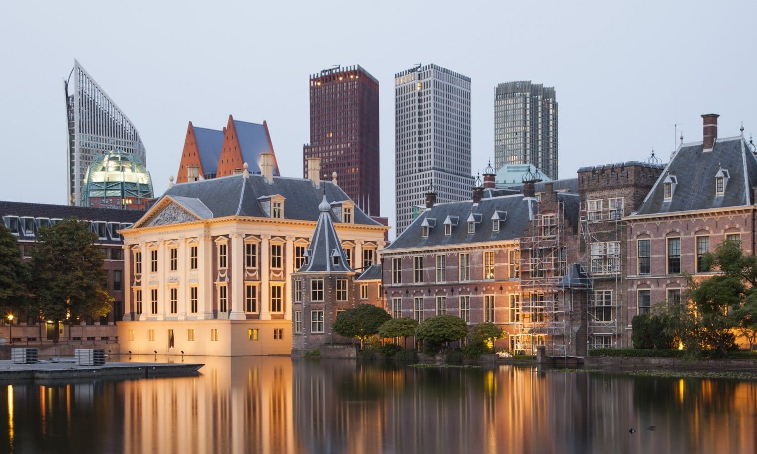 The Hague city view
