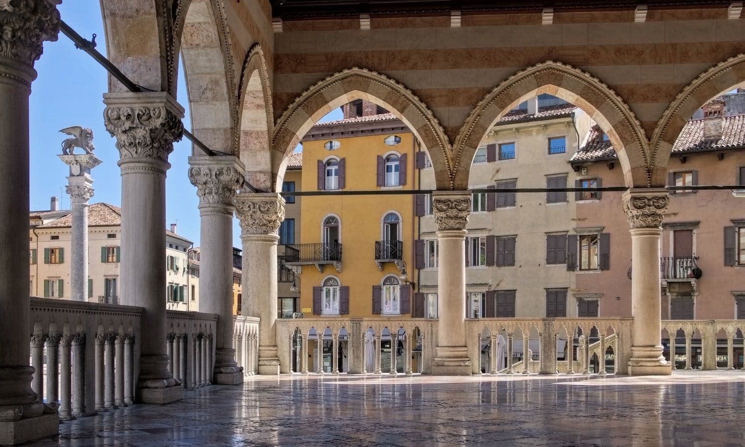 Udine city view