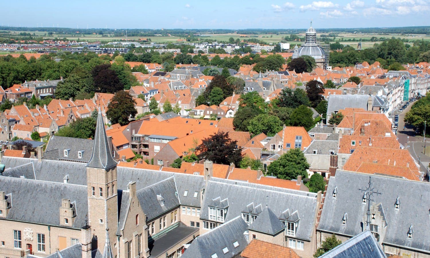 Middelburg city view