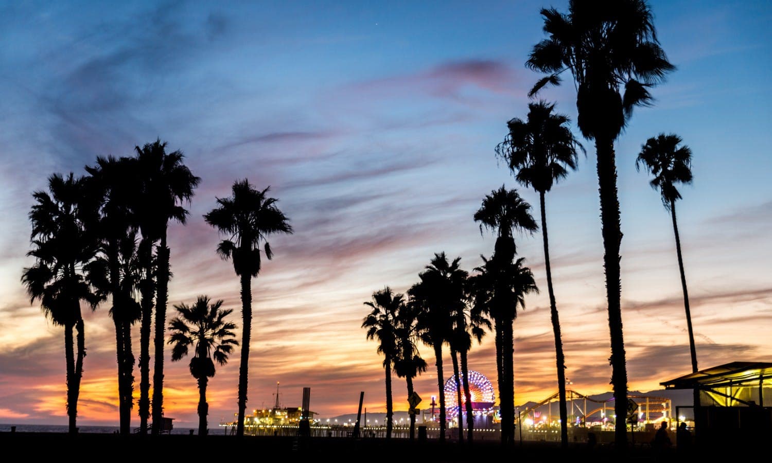 Santa Monica city view