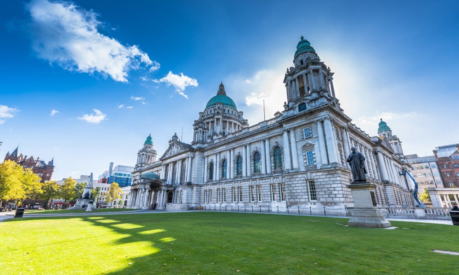 Belfast city view