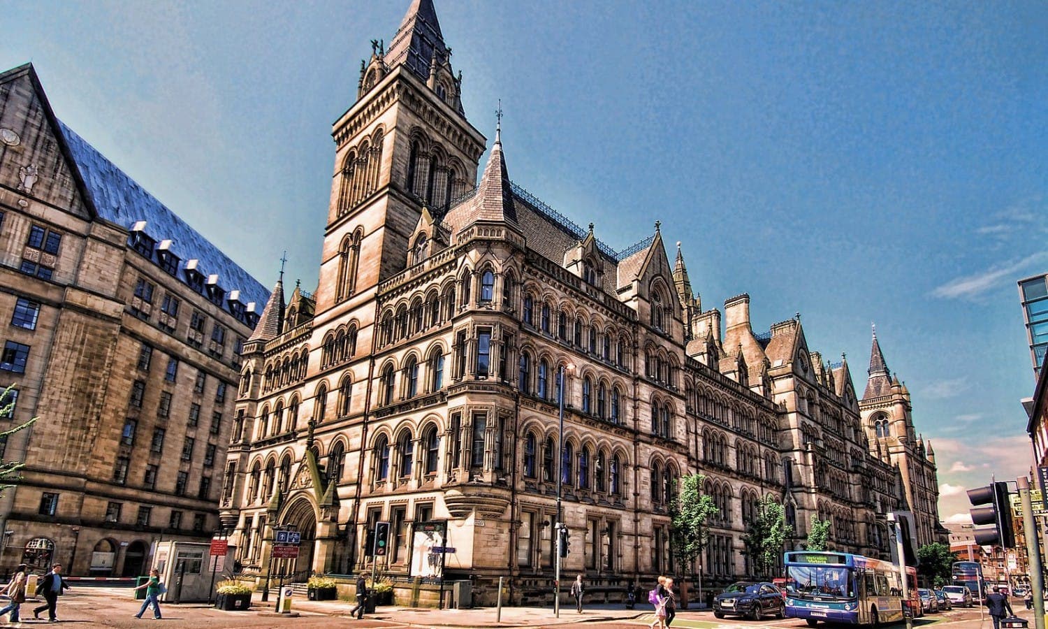 Manchester city view