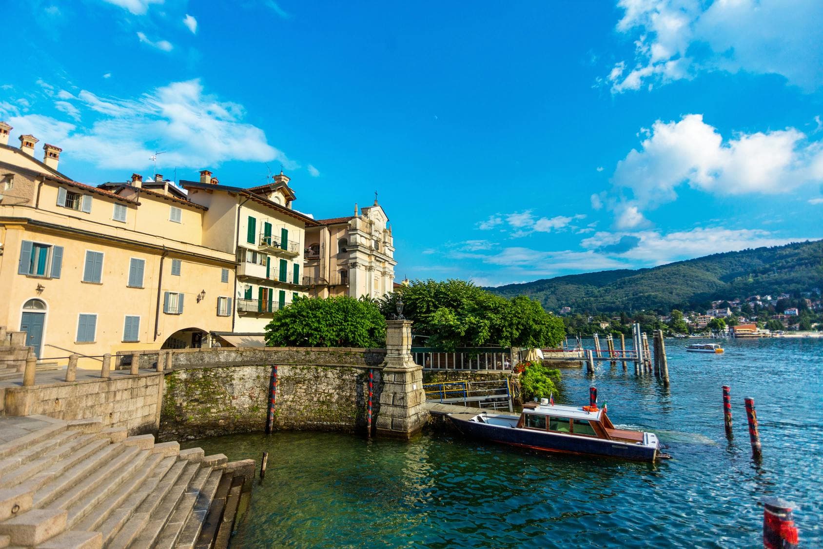 Stresa city view