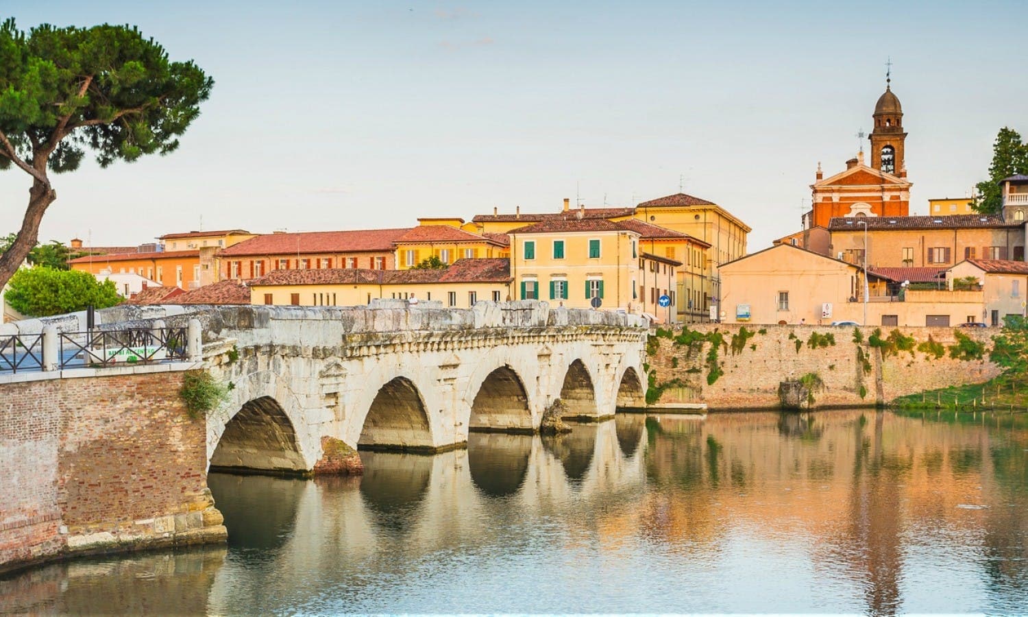 Rimini city view