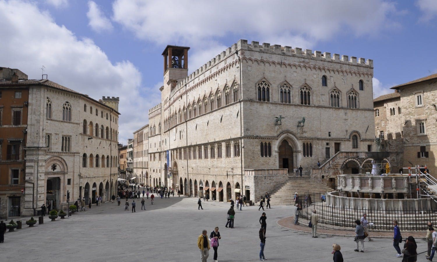 Perugia city view