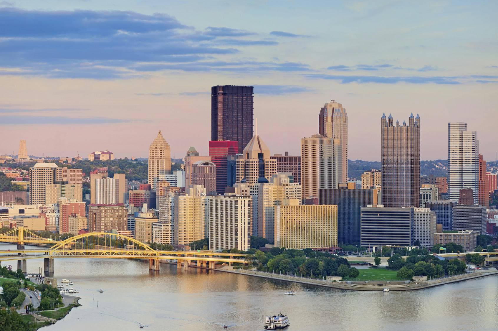 Pittsburgh city view