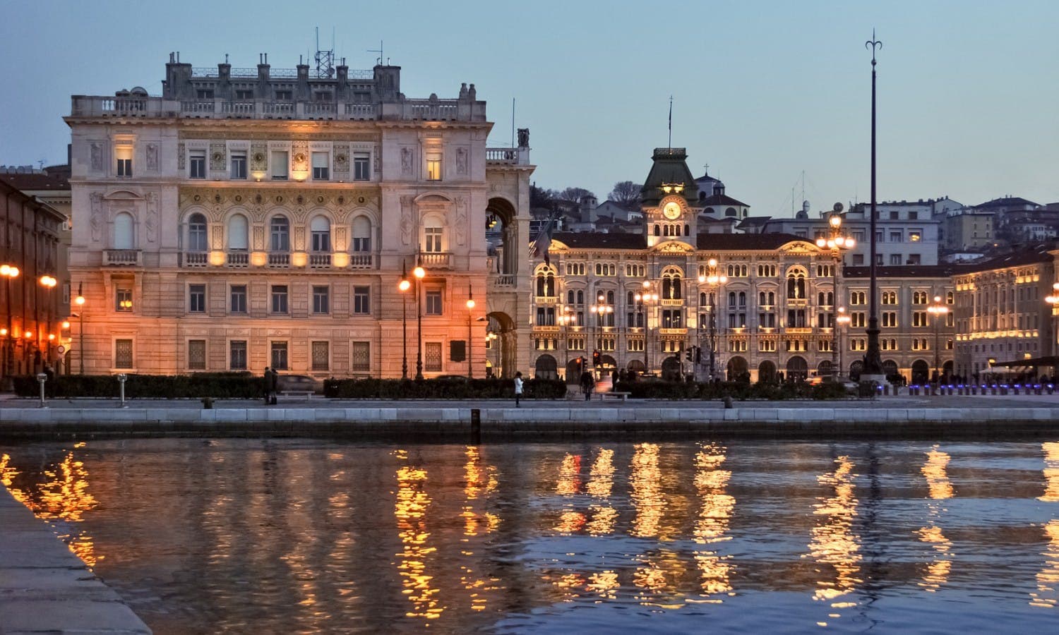 Trieste city view