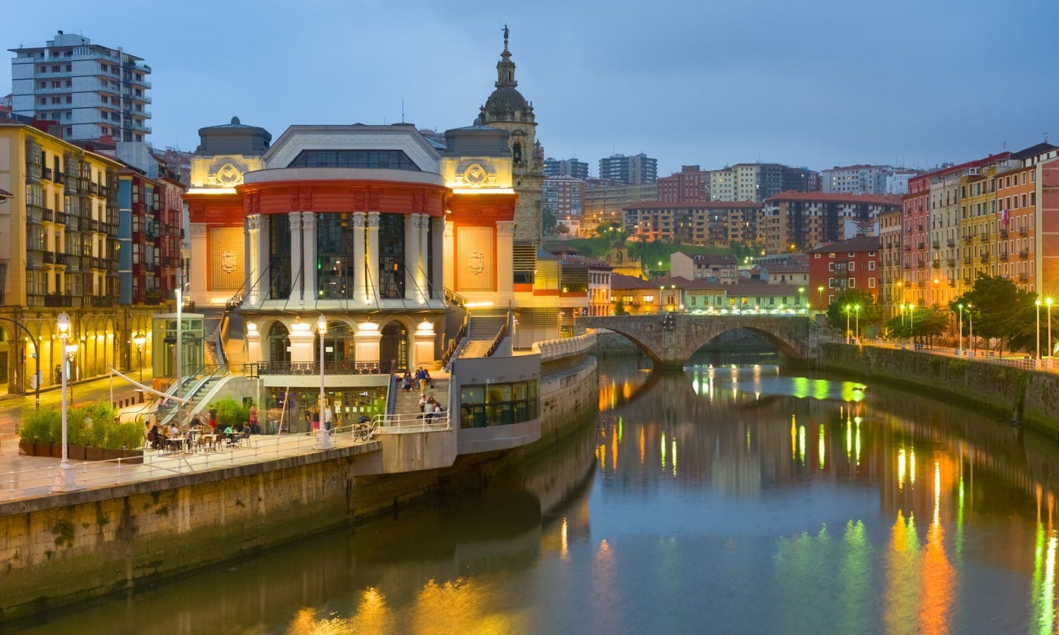 Bilbao city view