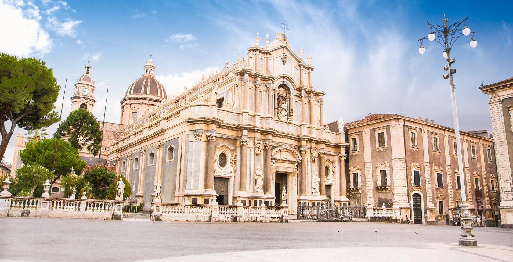 Catania city view