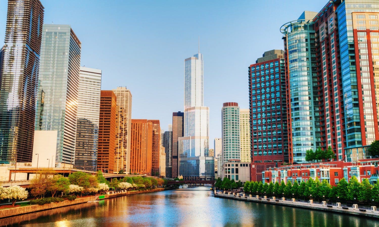 Chicago city view