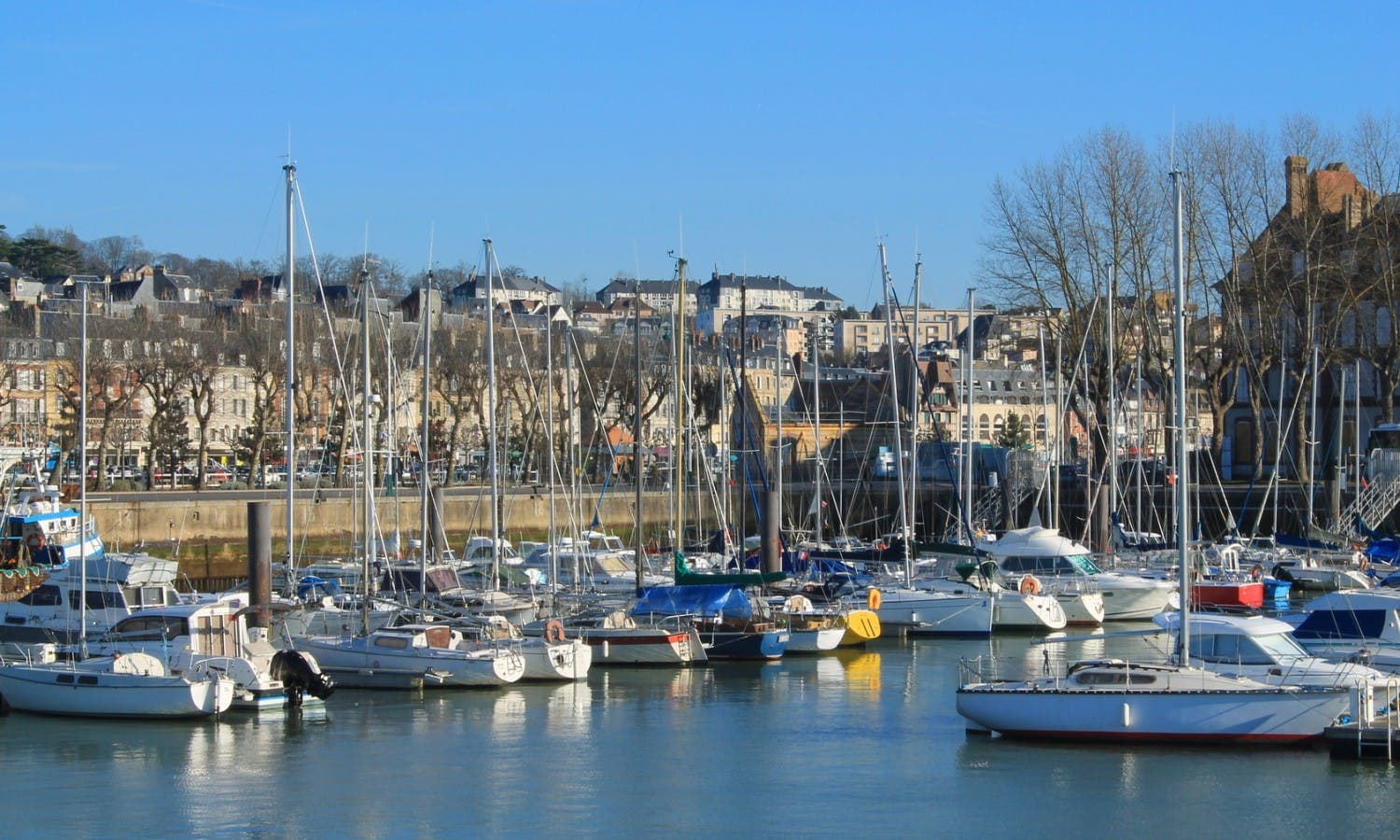 Deauville city view
