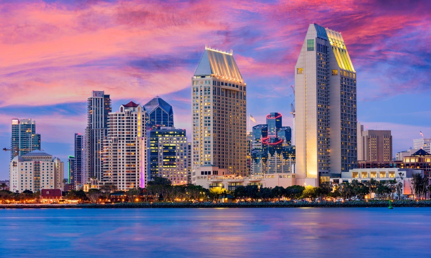 San Diego city view