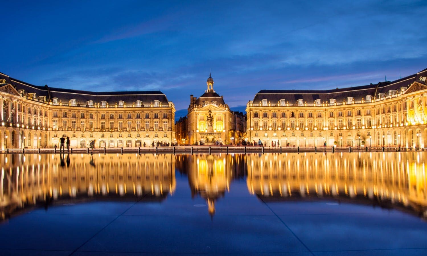 Bordeaux city view