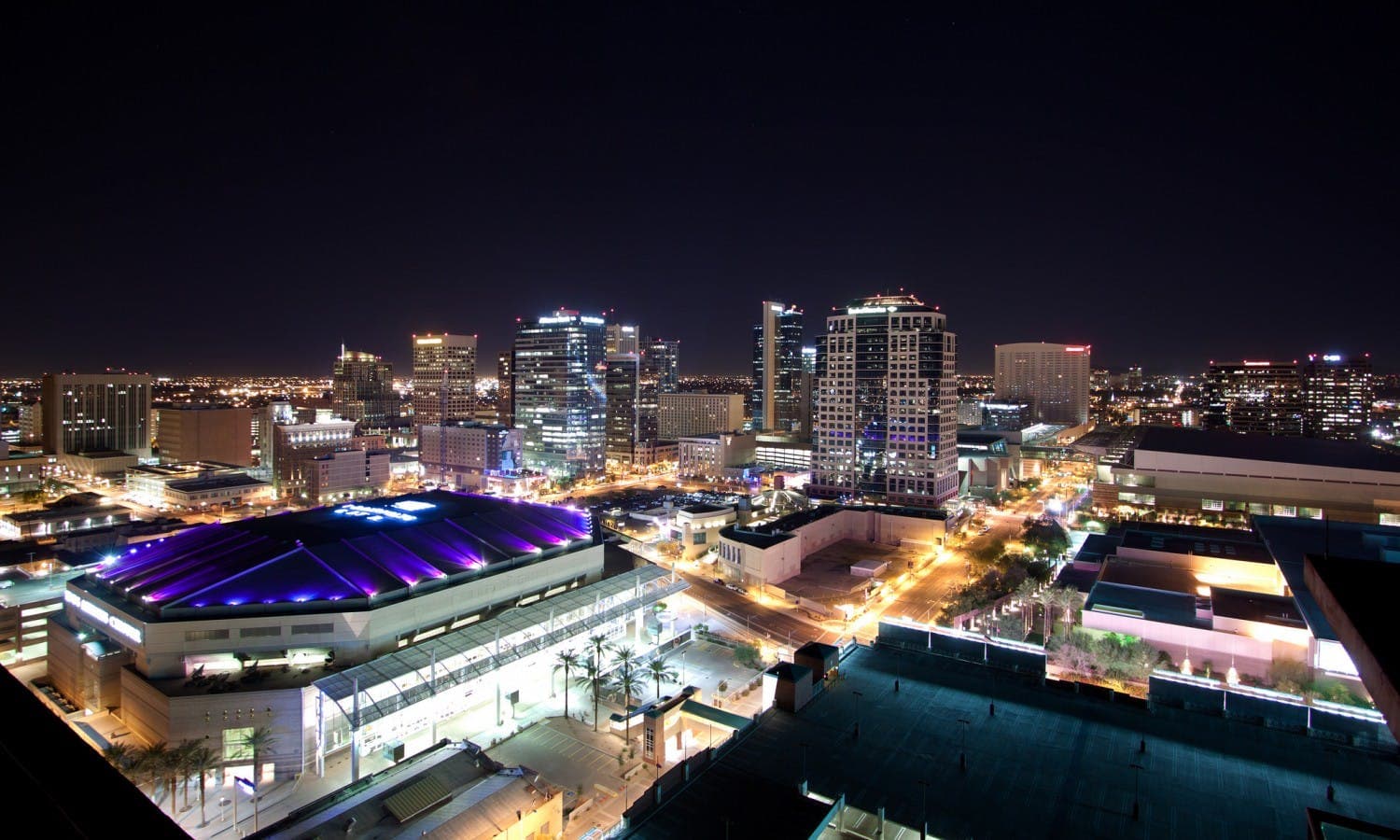 Phoenix city view