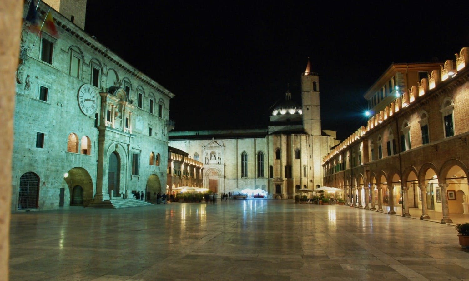 Ascoli Piceno city view