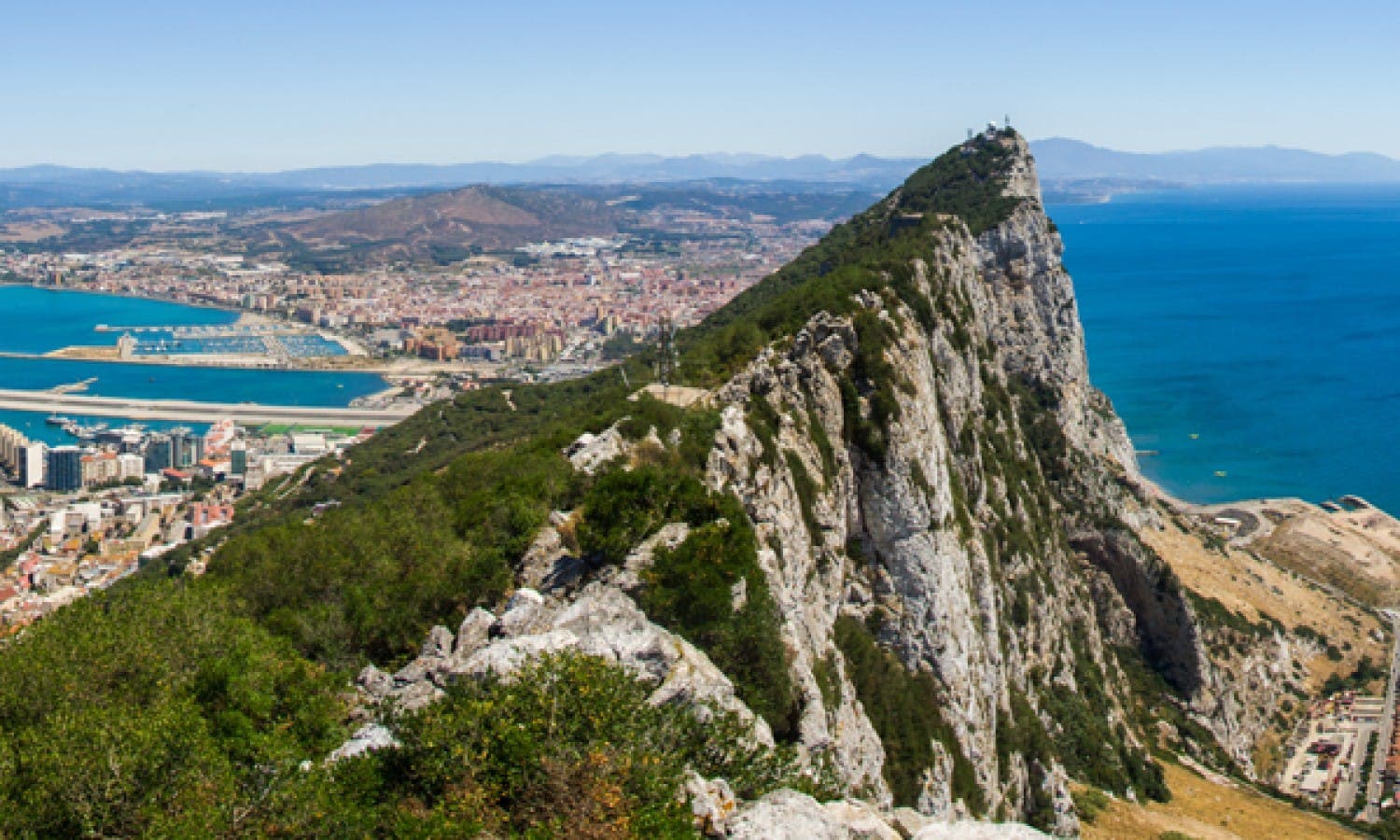 Gibraltar city view