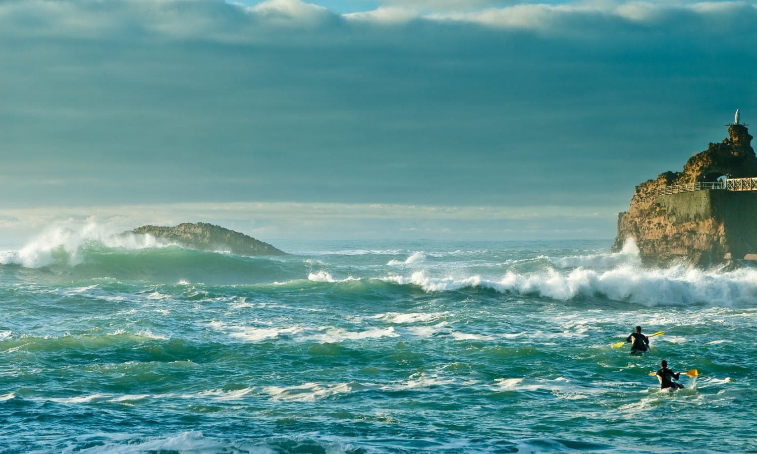 Biarritz city view