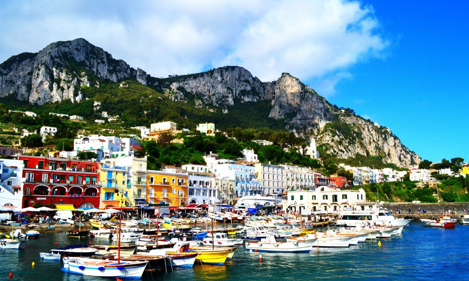 Capri city view