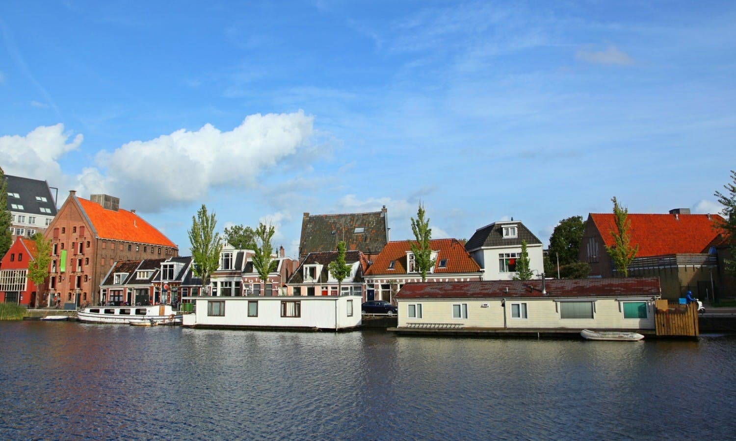 Leeuwarden city view