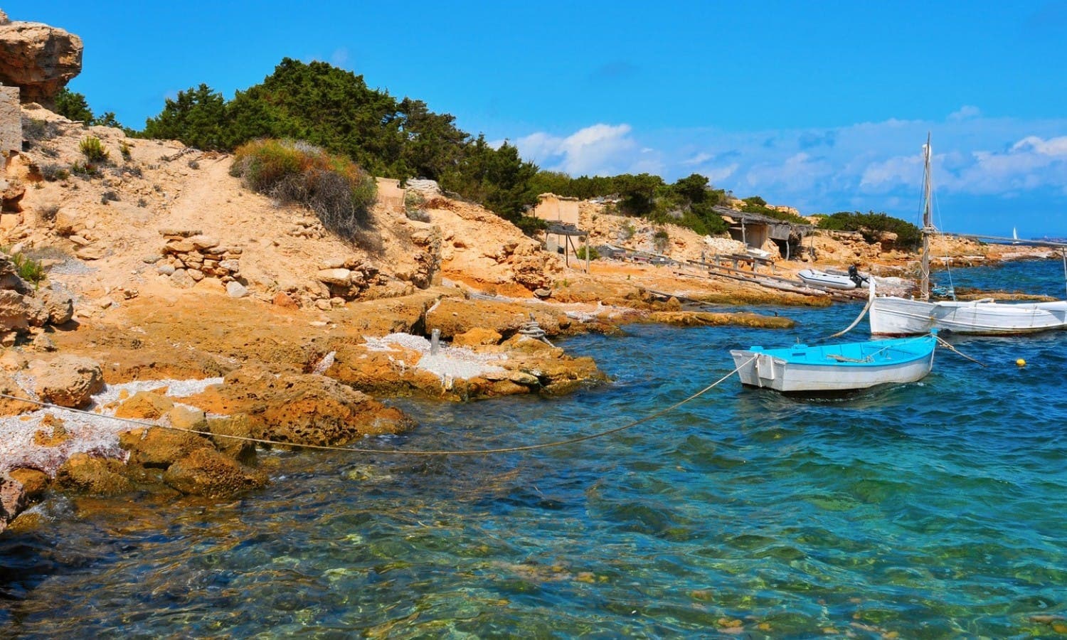 Formentera city view
