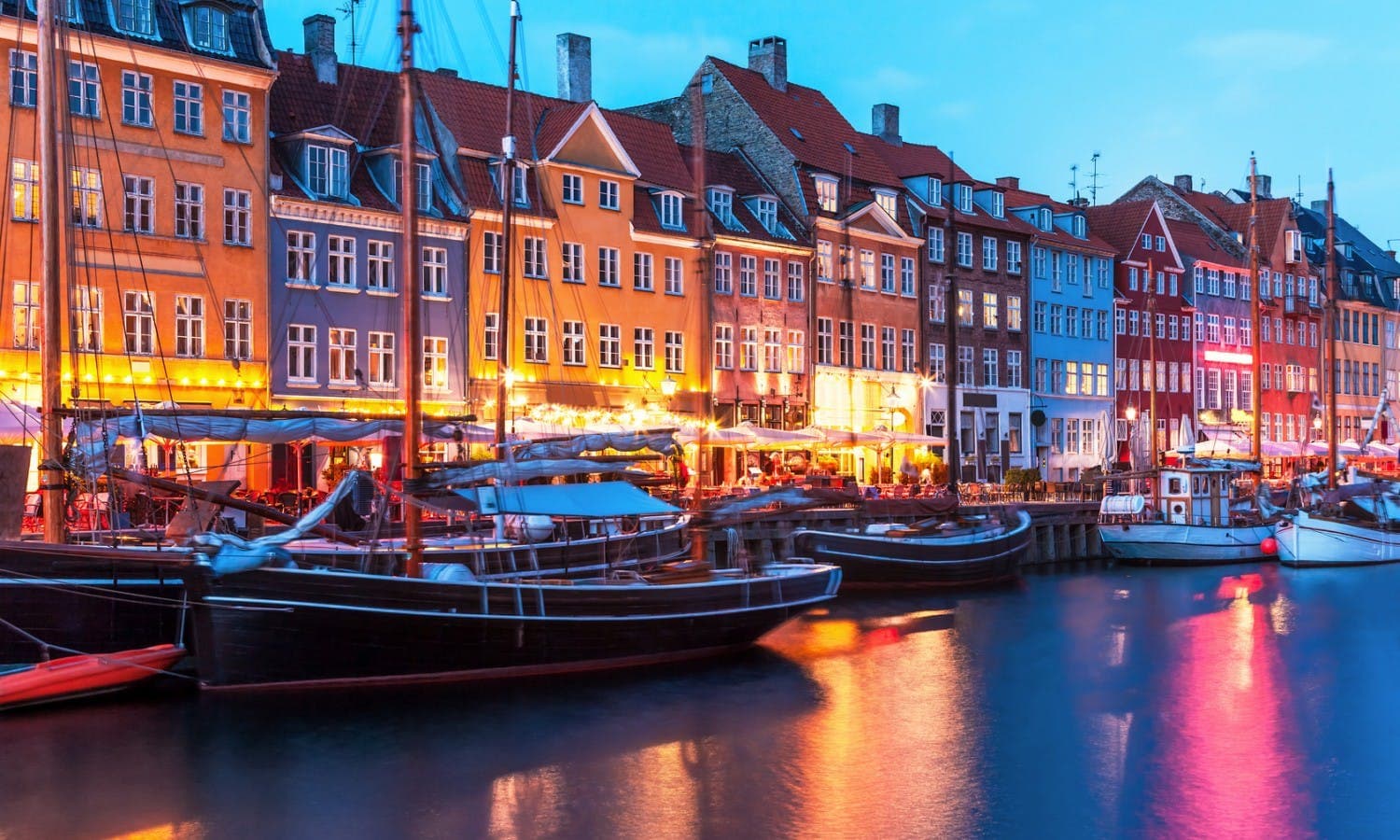 Copenhagen city view